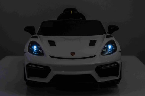 Pojazd Porsche 718 Biały