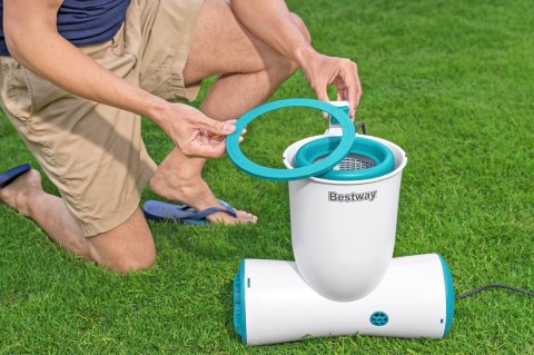 Filtrująca Pompa basenowa ze Skimmerem Skimatic FlowClear 3974l/h BESTWAY + Filtr wymienny