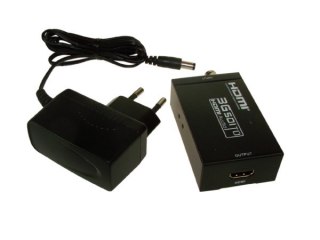 Konwerter BNC/ SDI + audio JACK 3,5mm- HDMI