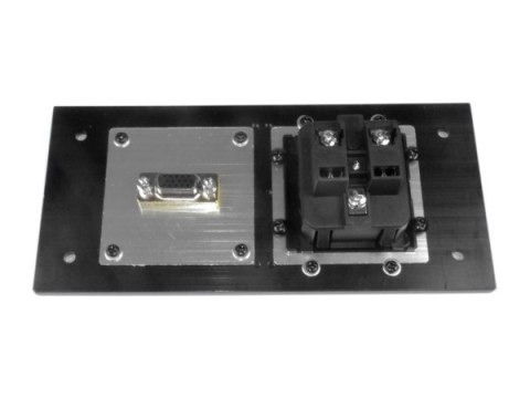 Media port Cova 1*230V 1*VGA