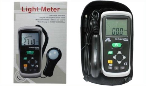 Miernik natężenia światła Luksomierz CEM DT-1309