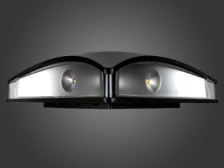 Oprawa elewacyjna LED Elkim 4W WW czarna IP54