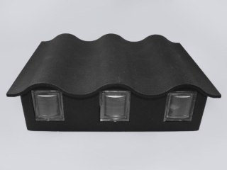 Oprawa elewacyjna LED Gracin III 12W WW czarna IP5