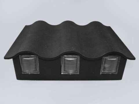 Oprawa elewacyjna LED Gracin III 12W WW czarna IP5