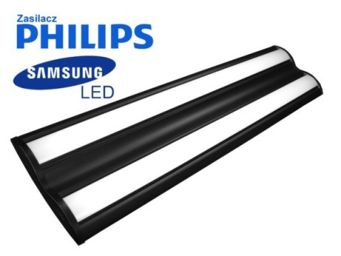 Oprawa led Milot 40W DW 1168x300x60mm czarna