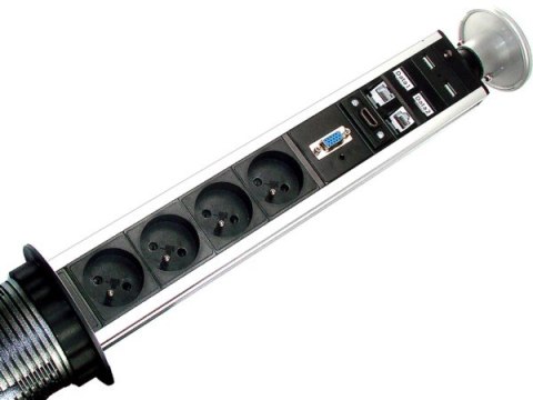 Power port COLUMN 4*Gn zasila HDMI,USB VGA RJ45*2