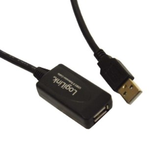 Przedłużacz USB AM-AF aktywny 20m Logilink