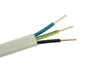 Przewód YDYp 3x1,0 biały