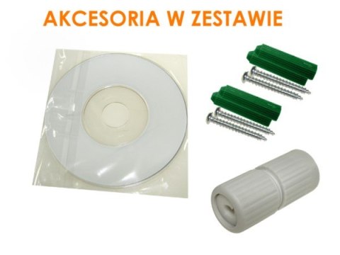 Kamera kopułkowa IPBK-720P IRZ lens :2.8-12mm biał