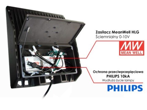 Lampa uliczna LED Bahira 60W 5500K Nichia