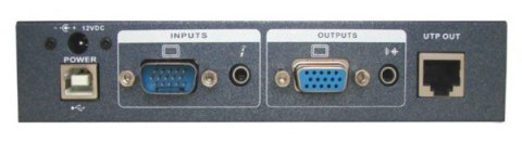 Nadajnik aktywny VGA po skrętce 1-kanałowy -