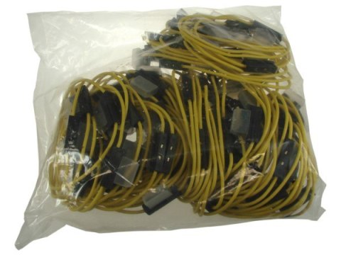 Oprawa bezpiecznika nożowego 1,5mm żółty op/100