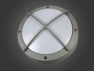 Oprawa elewacyjna LED Froda 12W WW szara