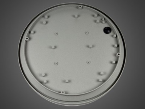 Oprawa elewacyjna LED Jonas 18W WW szara