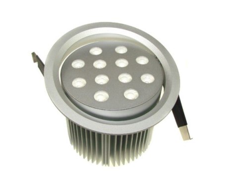 Oprawa ledowa Tauri 12*1W WW srebrna