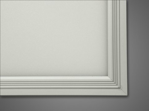 Panel led Square 48W 230V 595*595 WW smoking silve