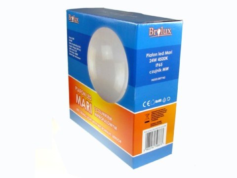 Plafon led Mari 24W 4000K IP65 czujnik MW