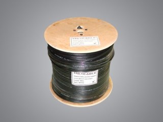 Przewód UTP5E drut Cu UV+ linka nośna+żel 305m