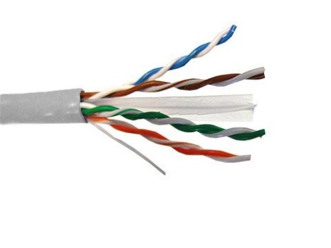 Przewód UTP6 drut Cu 305m MAXCABLE