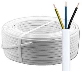Przewód YDYp 3x2,5 biały