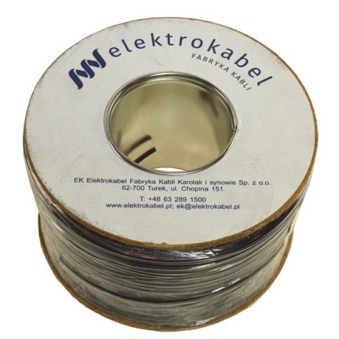 Przewód głośnikowy Cu SMYp 2*0,5 czarny/czerwony/