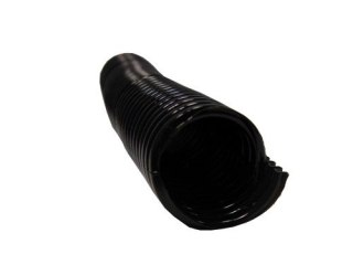 Rura karbowana czarna 28/23 przecięta