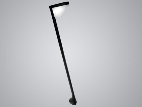 Słupek ogrodowy LED Savio 6W WW czarna IP54 80cm