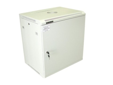 Szafa 19" wisząca PILO 12U 600x450 RAL7035 blacha