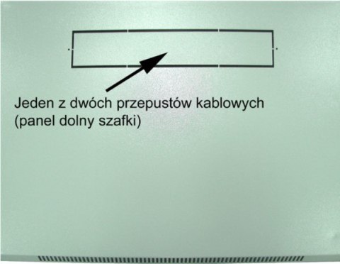 Szafa 19" wisząca PILO 9U 600x450 RAL7035 blacha