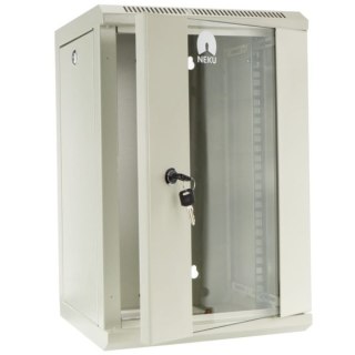 Szafa rack 10" 9U wisząca 312x300 biała