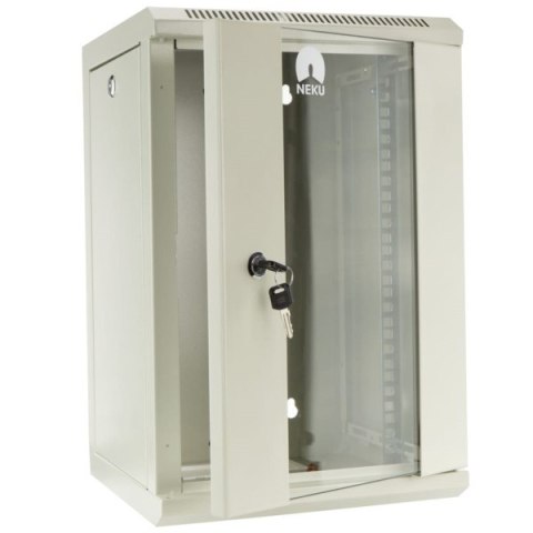 Szafa rack 10" 9U wisząca 312x300 biała