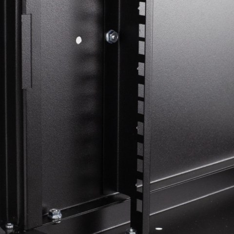 Szafa rack 19" 6U wisząca 525x350 RAL9004 drzwi s