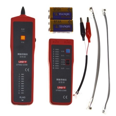 Szukacz par przewodów Uni-T UT682 z testerem okabl