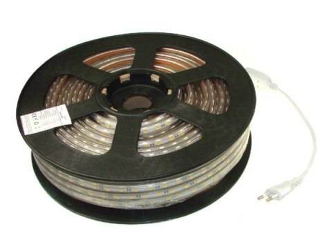 Taśma LED 5050 biały ciepły 50m 230V60diod/1m