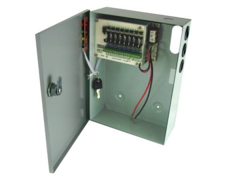 Zasilacz CCTV back up 12V-8P/5A