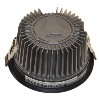 Downlight LED Davels 30W 4000K Citizen IP65 czarn