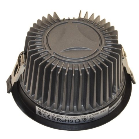 Downlight LED Davels 30W 4000K Citizen IP65 czarn