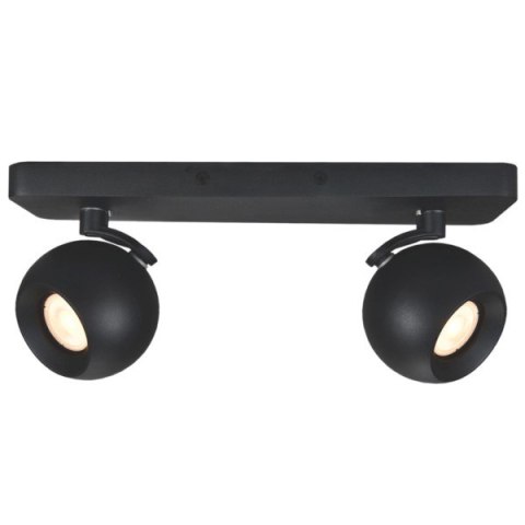 Lampa spotlight Colm 2xGU10 czarna