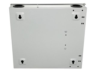 Naścienna światłowodowa szafka rozdzielcza (24 x SC simplex) z zamkiem (w zestawie tacki) ALANTEC