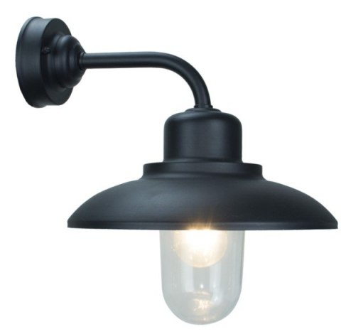 Oprawa elewacyjna Bard czarna E27