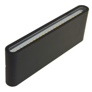 Oprawa elewacyjna LED Flow 2x9w 4000K antracyt