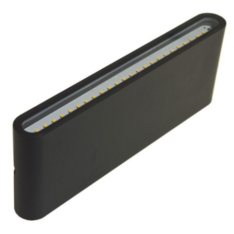 Oprawa elewacyjna LED Flow 2x9w 4000K antracyt