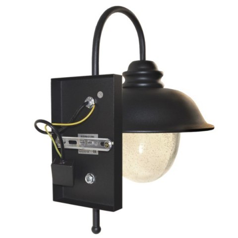 Oprawa elewacyjna Zuna czarna E27