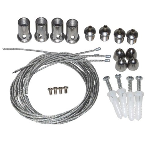 Panel led Kronos 600*600 40W 4000K wiszący czarny