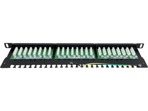 Patch panel OPTIMUM UTP kat.5e 24 porty LSA 0.5U ALANTEC