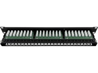 Patch panel OPTIMUM UTP kat.5e 48 portów LSA 1U ALANTEC