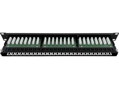 Patch panel OPTIMUM UTP kat.5e 48 portów LSA 1U ALANTEC