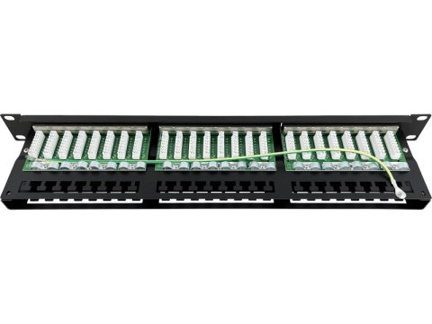 Patch panel STP kat.5e, 48 portów, IDC ALANTEC