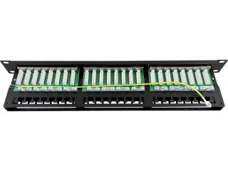 Patch panel STP kat.6, 48 portów, IDC ALANTEC