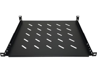 Półka stała 19" 1U głęb. 450mm, czarna, 4 punkty mocowania ALANTEC